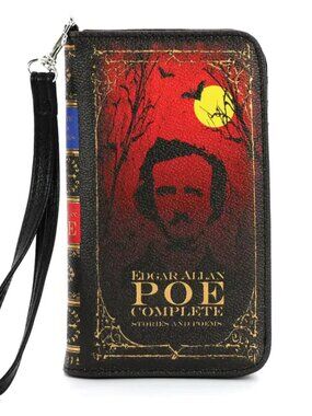 Edgar Allan Poe Book Wallet   NEW!